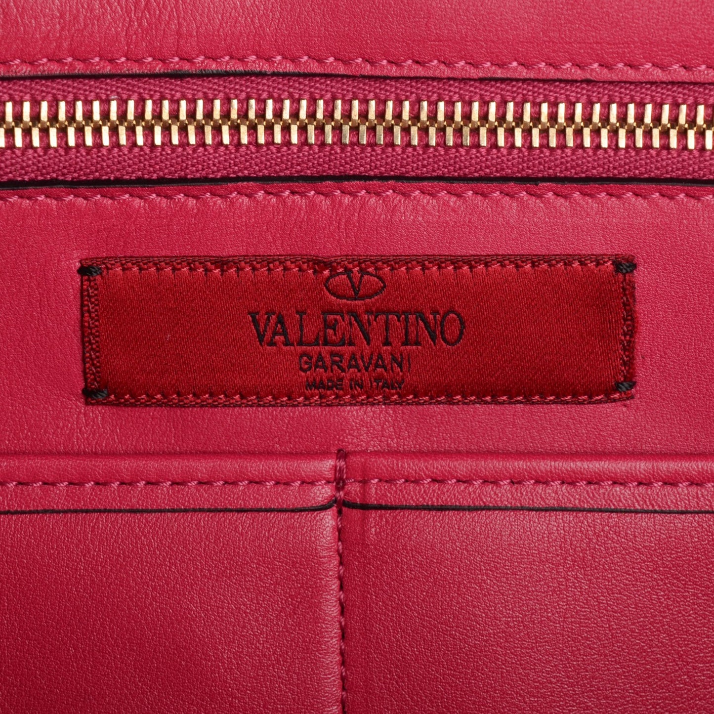 Vitello Medium Rockstud Tote Cyclamin