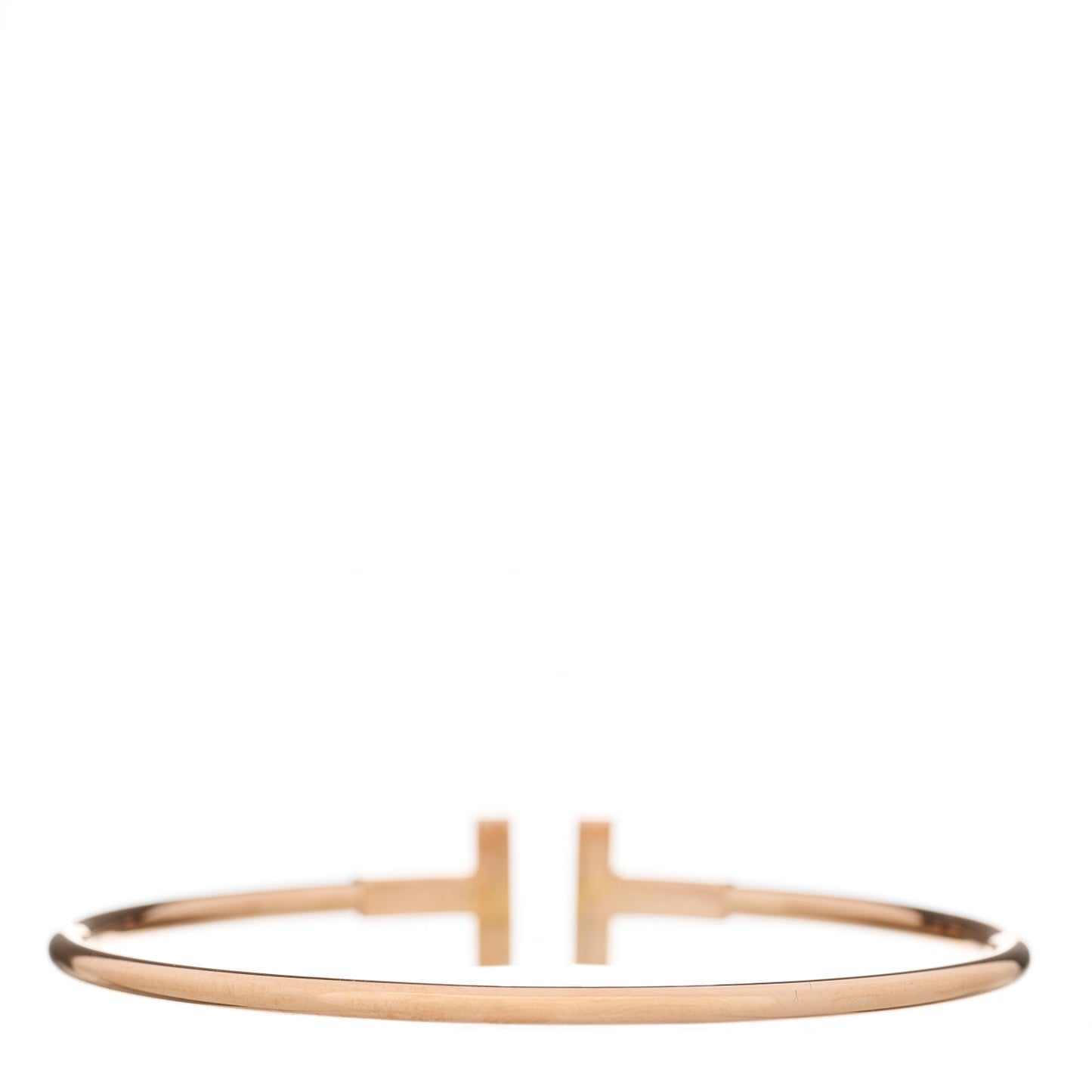 18K Rose Gold Mother of Pearl T Wire Bracelet