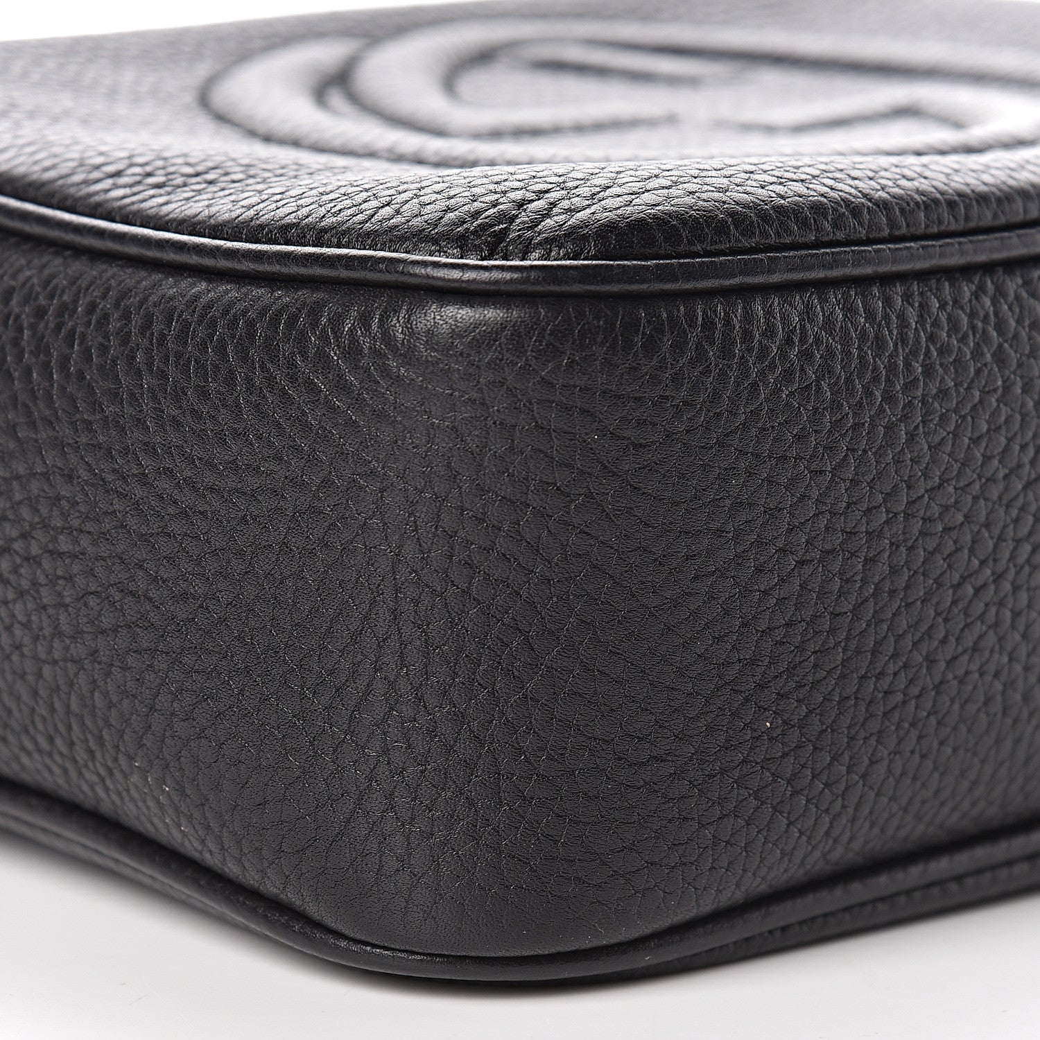 Gucci Pebbled Calfskin Small Soho Disco Bag Black 10 of 13