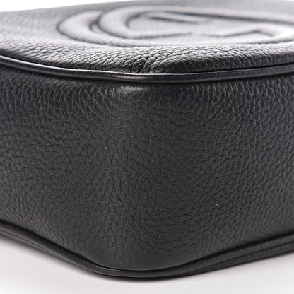 Gucci Pebbled Calfskin Small Soho Disco Bag Black 10 of 13