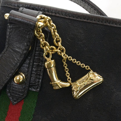 Gucci Monogram Jolicoeur Messenger Bag Black 9 of 9