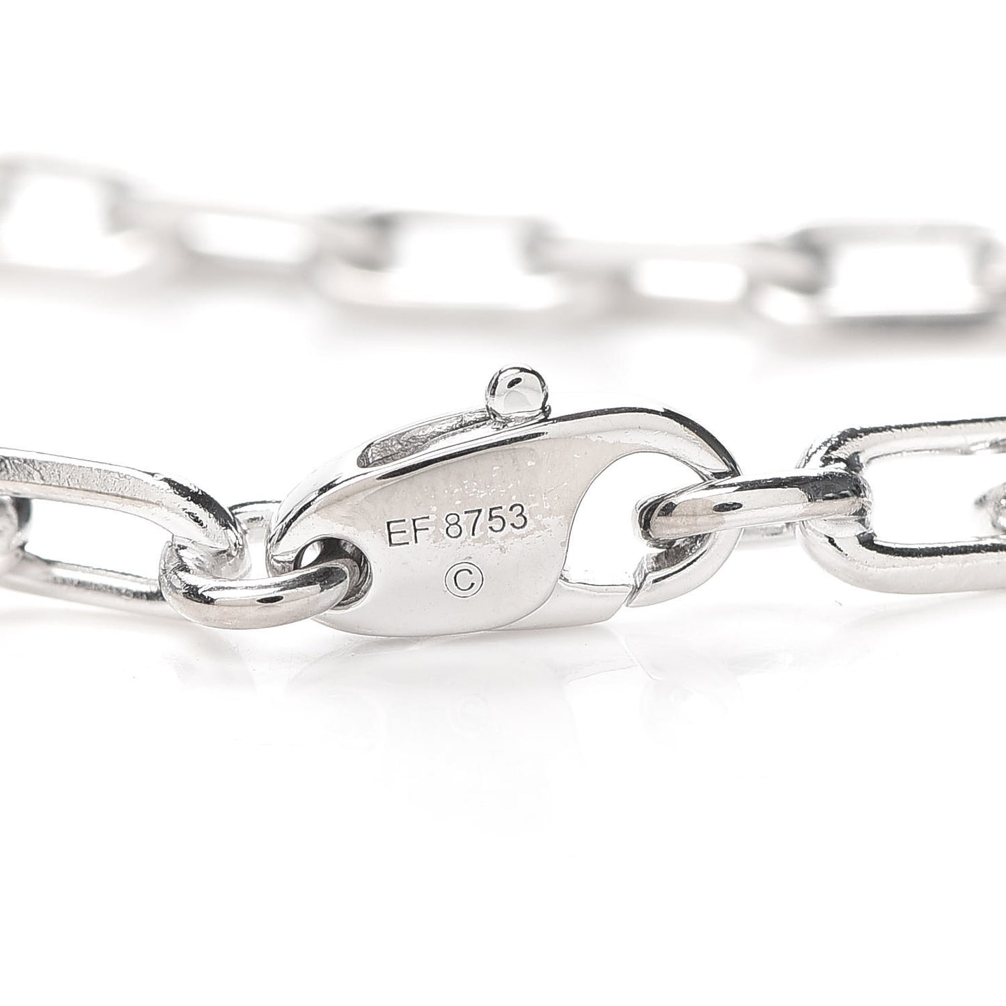 18K White Gold Spartacus Chain Bracelet