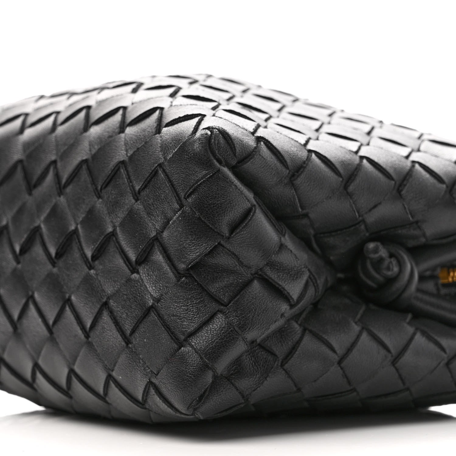 Bottega Veneta Nappa Intrecciato Small Loop Camera Bag Black 9 of 9