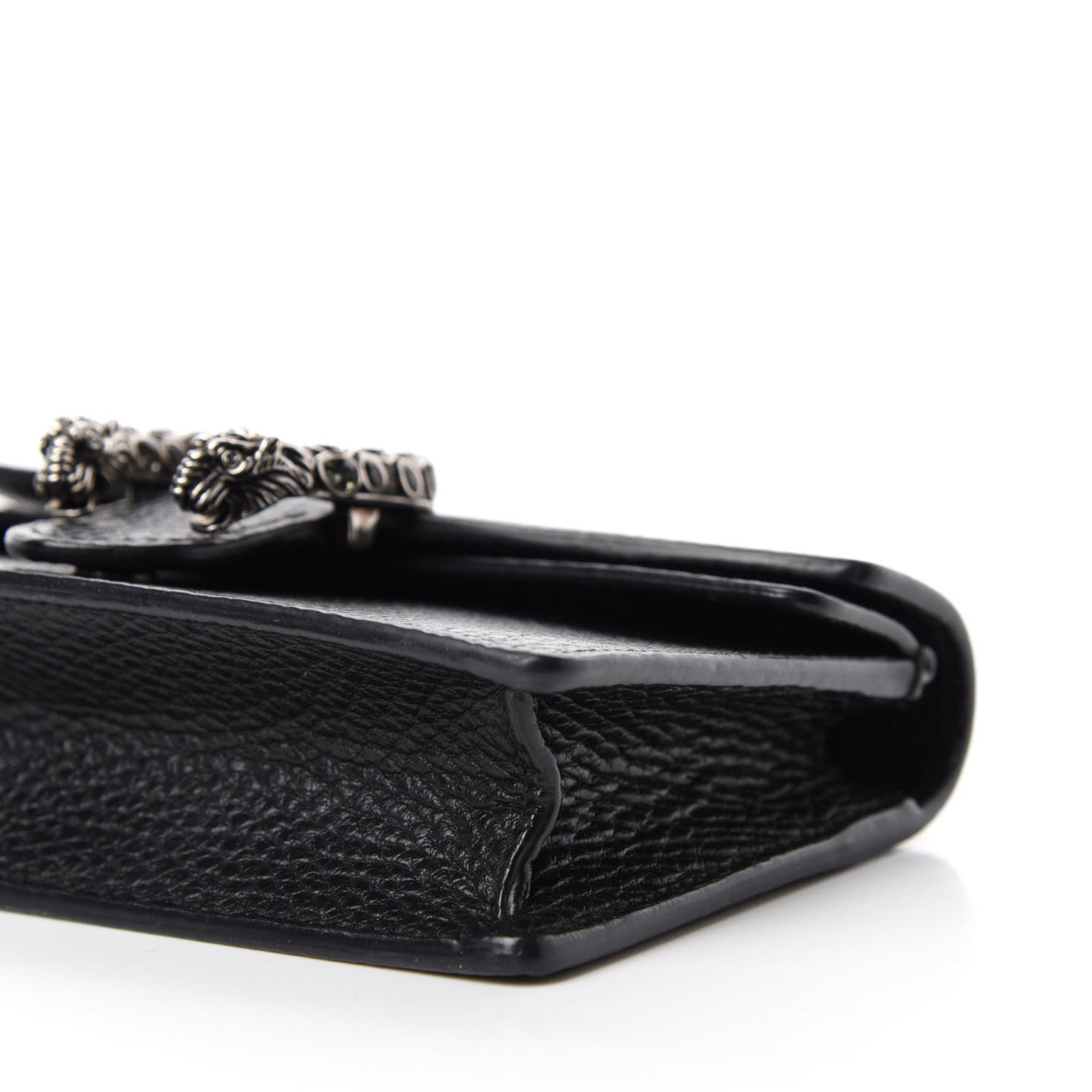 Calfskin Super Mini Dionysus Shoulder Bag Black