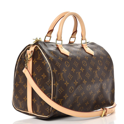 Louis Vuitton Monogram Speedy Bandouliere 30 3 of 9