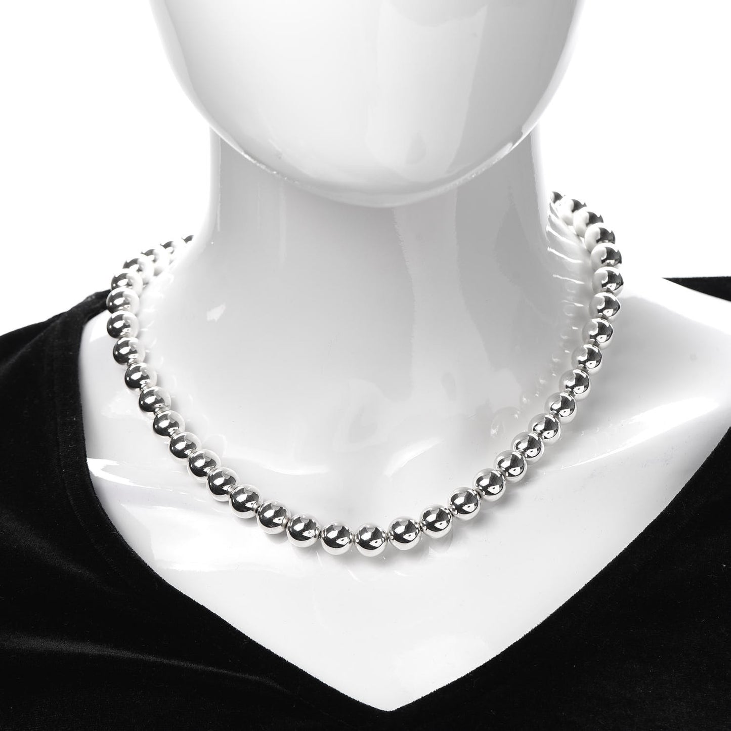 Sterling Silver 10mm HardWear Ball Necklace