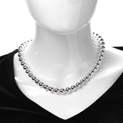 Tiffany Sterling Silver 10mm HardWear Ball Necklace 2 of 5