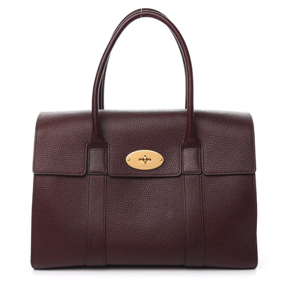 Mulberry Grain Vegetable Tanned Calfskin Bayswater Oxblood 1 of 9