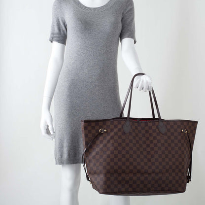 Louis Vuitton Damier Ebene Neverfull GM 2 of 9