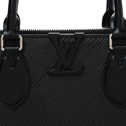 Louis Vuitton Epi Grenelle Tote MM Black 7 of 9