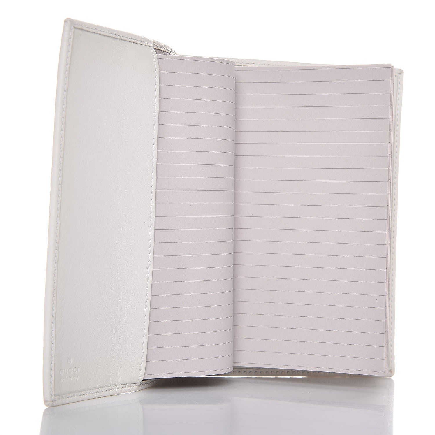 Gucci Guccissima Small Notebook White 5 of 7