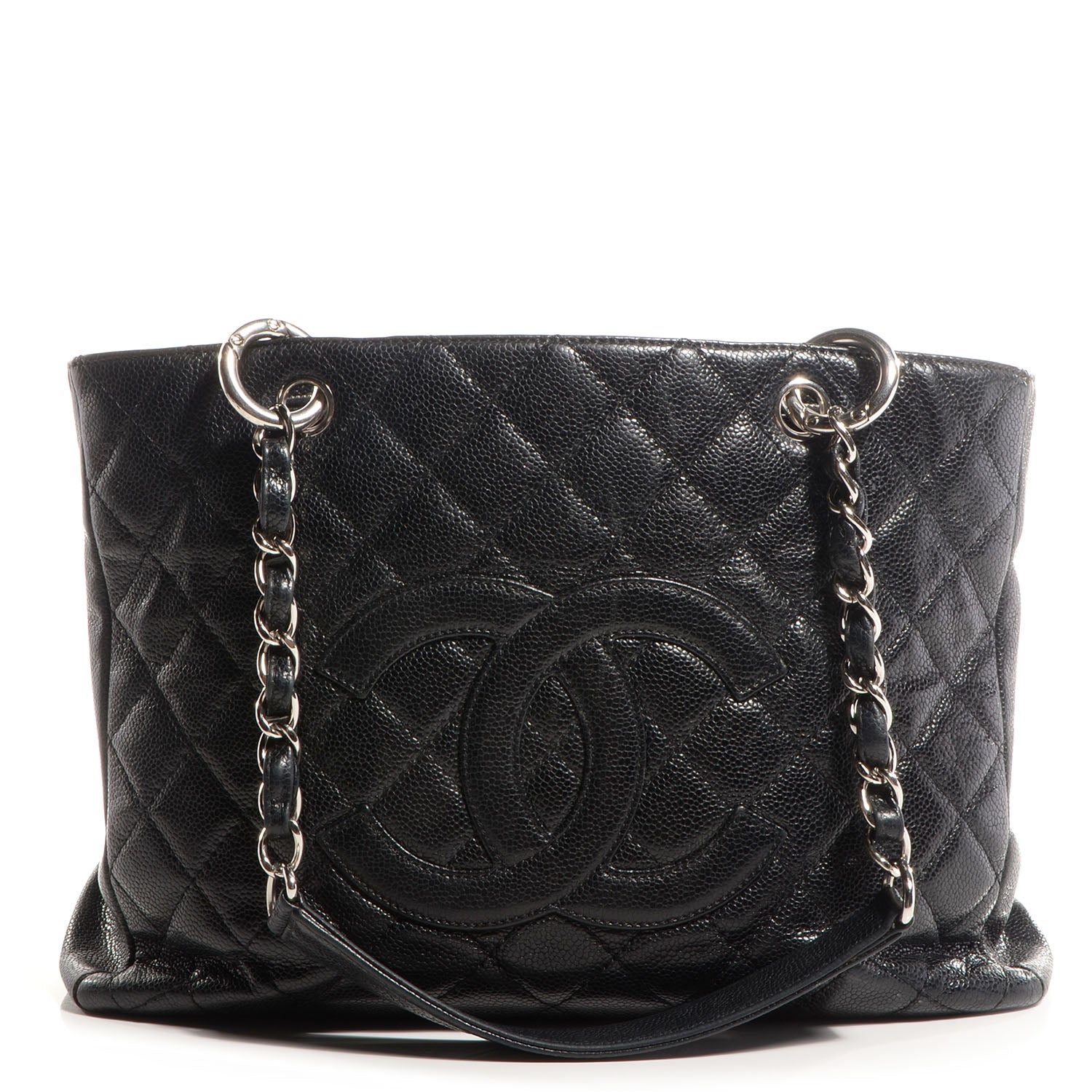 Chanel Caviar Grand Shopping Tote GST Black 1 of 7