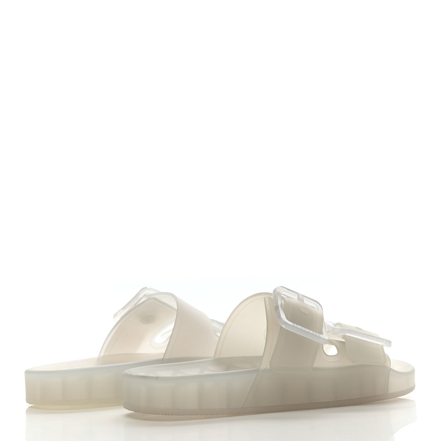 Technical Polyurethane Mallorca Slide Sandals 36 Transparent