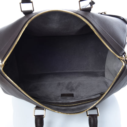 Louis Vuitton Calfskin SC Bag GM Chocolate 6 of 12
