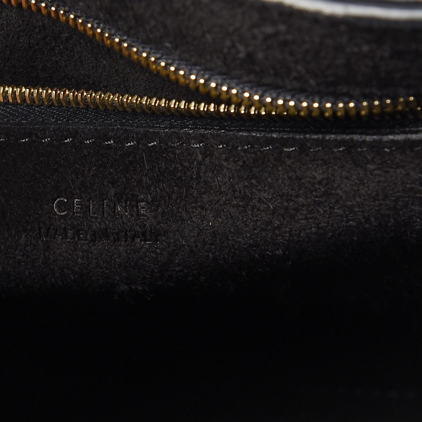 Soft Grained Calfskin Sangle Bucket Bag Black