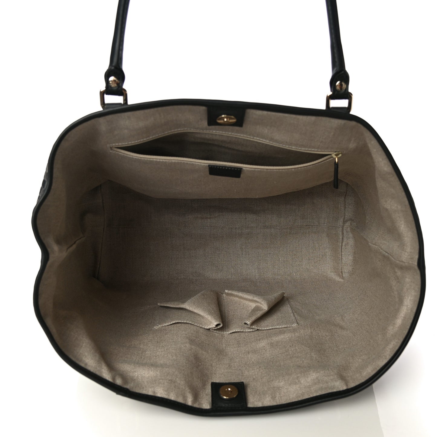 Microguccissima Large Joy Tote Black