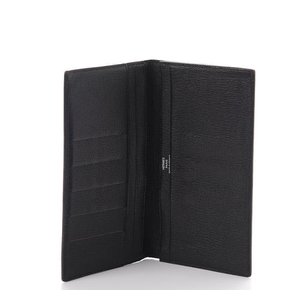 Hermes Alligator MC2 Fleming Checkbook Holder Wallet Black 5 of 7