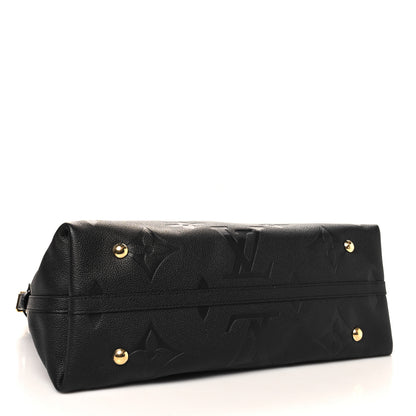 Louis Vuitton Empreinte Monogram Giant CarryAll MM Black 5 of 10