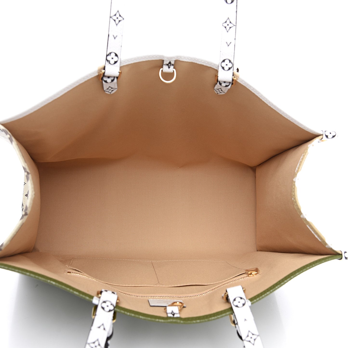 Monogram Giant Onthego GM Kaki Beige