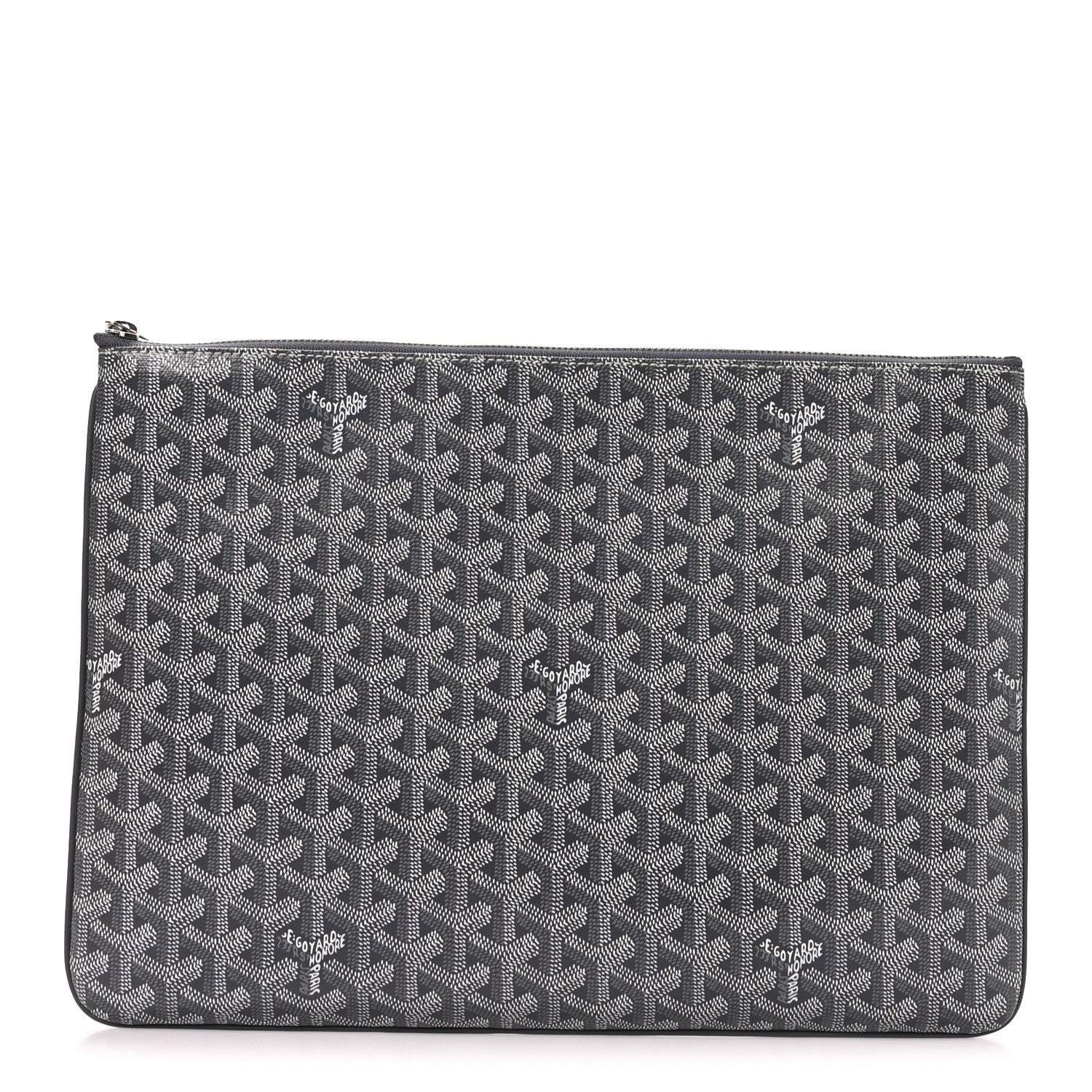 Goyard Goyardine Senat Pochette GM Grey 1 of 8