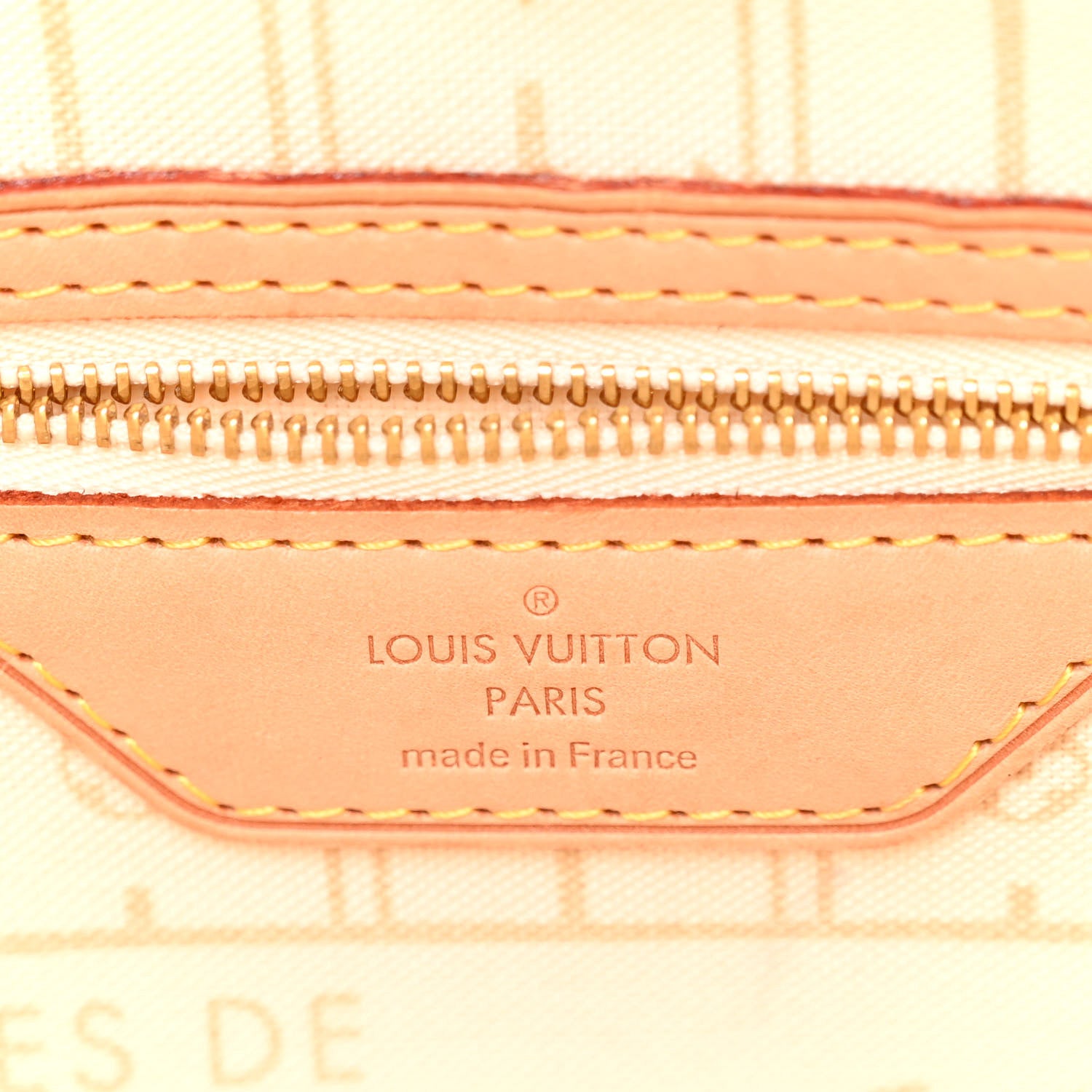 Louis Vuitton Damier Azur Neverfull PM 6 of 9