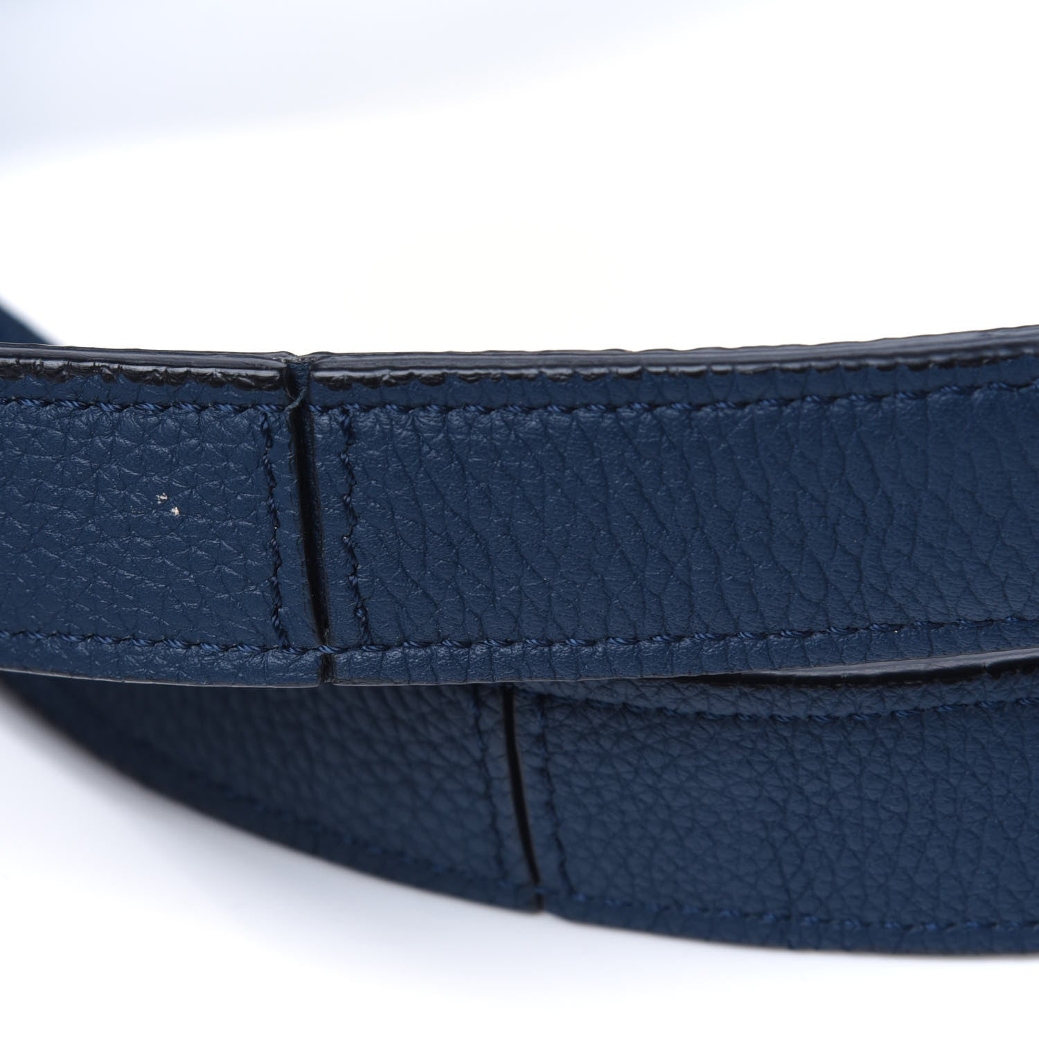 Celine Baby Grained Calfskin Medium Tri-Fold Bag Steel Blue 20 of 21