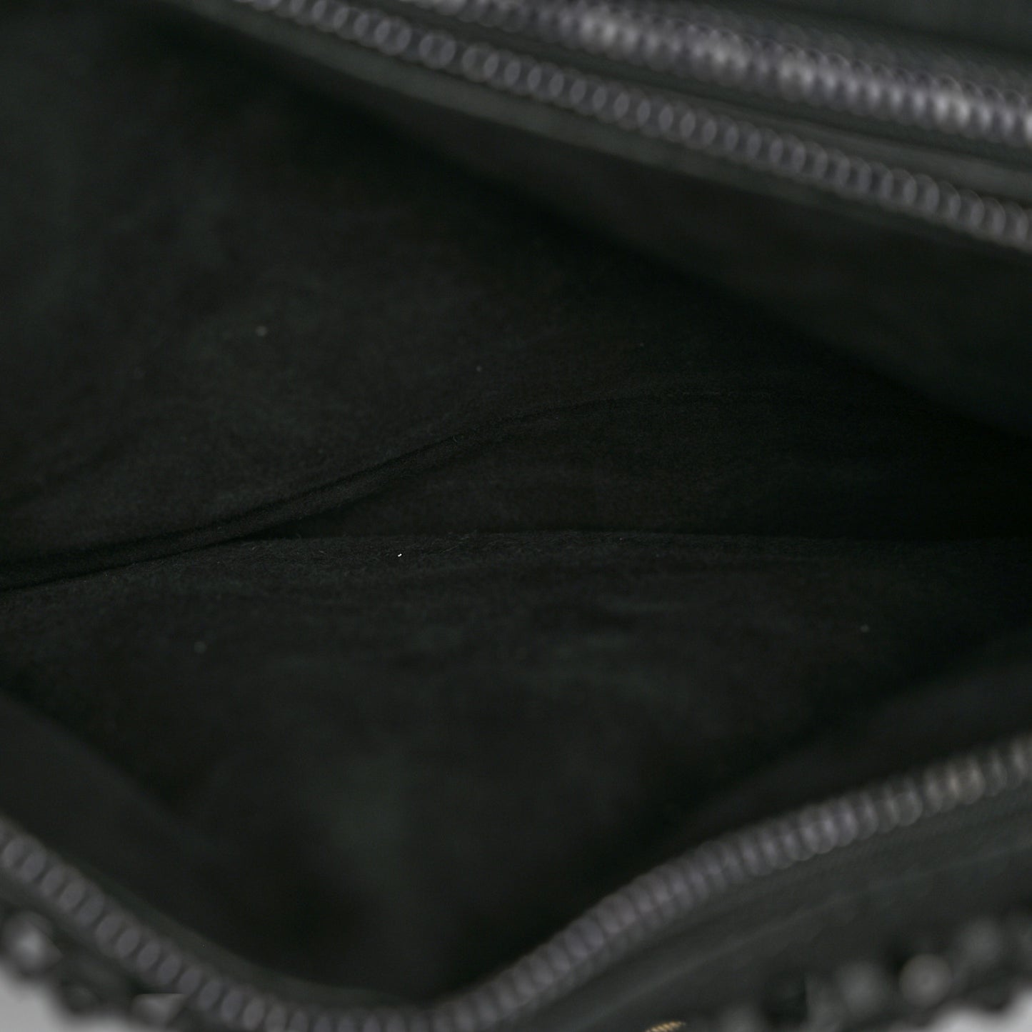 Suede Crystal Embellished Small Viva Bow Shoulder Bag Black