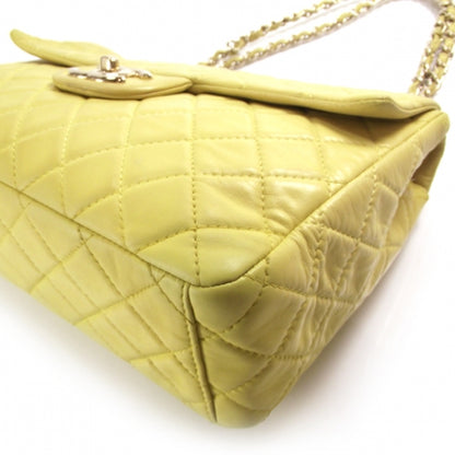 Chanel Lambskin XL JUMBO MAXI Flap Lemon 5 of 12