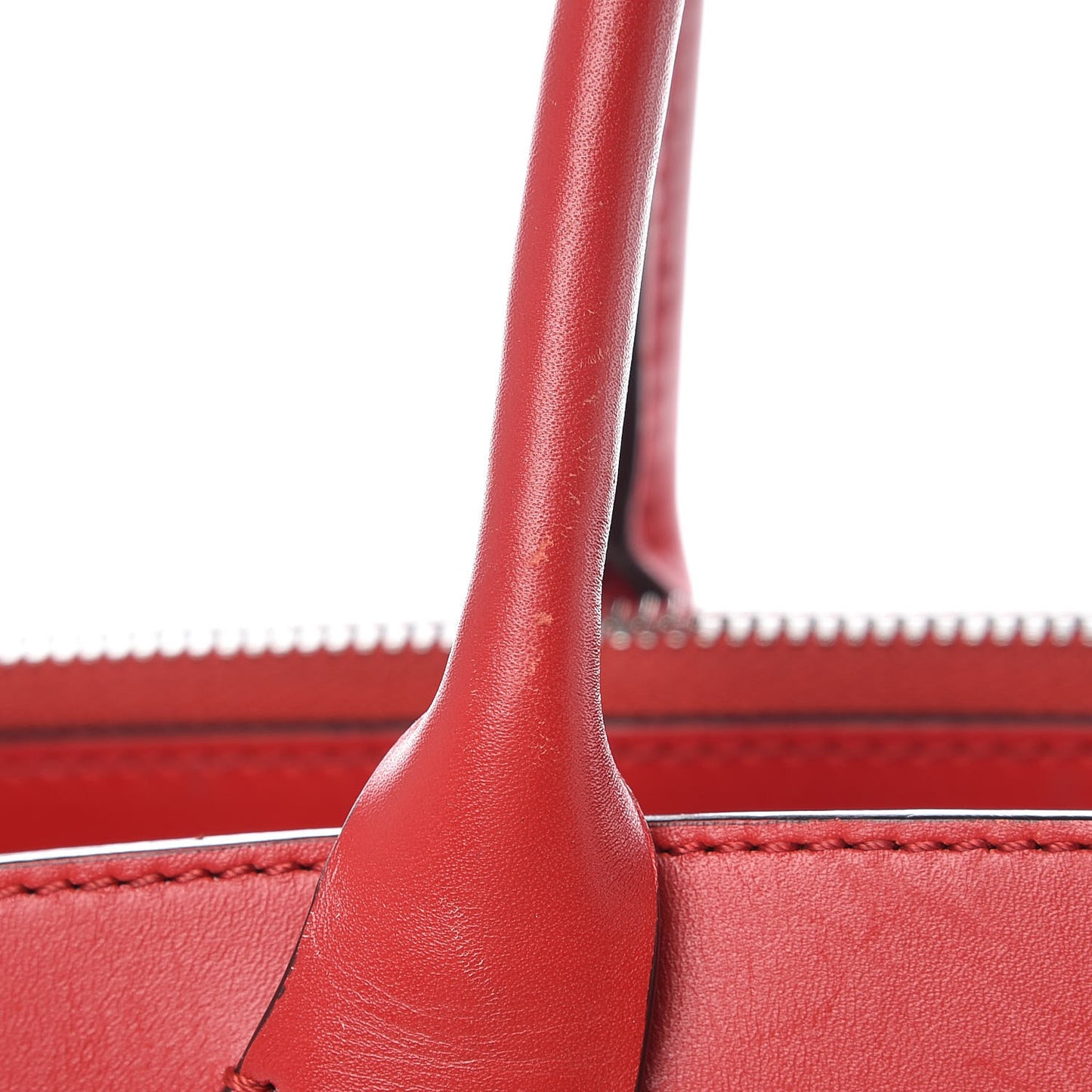 Veau Satin City Steamer MM Rubis