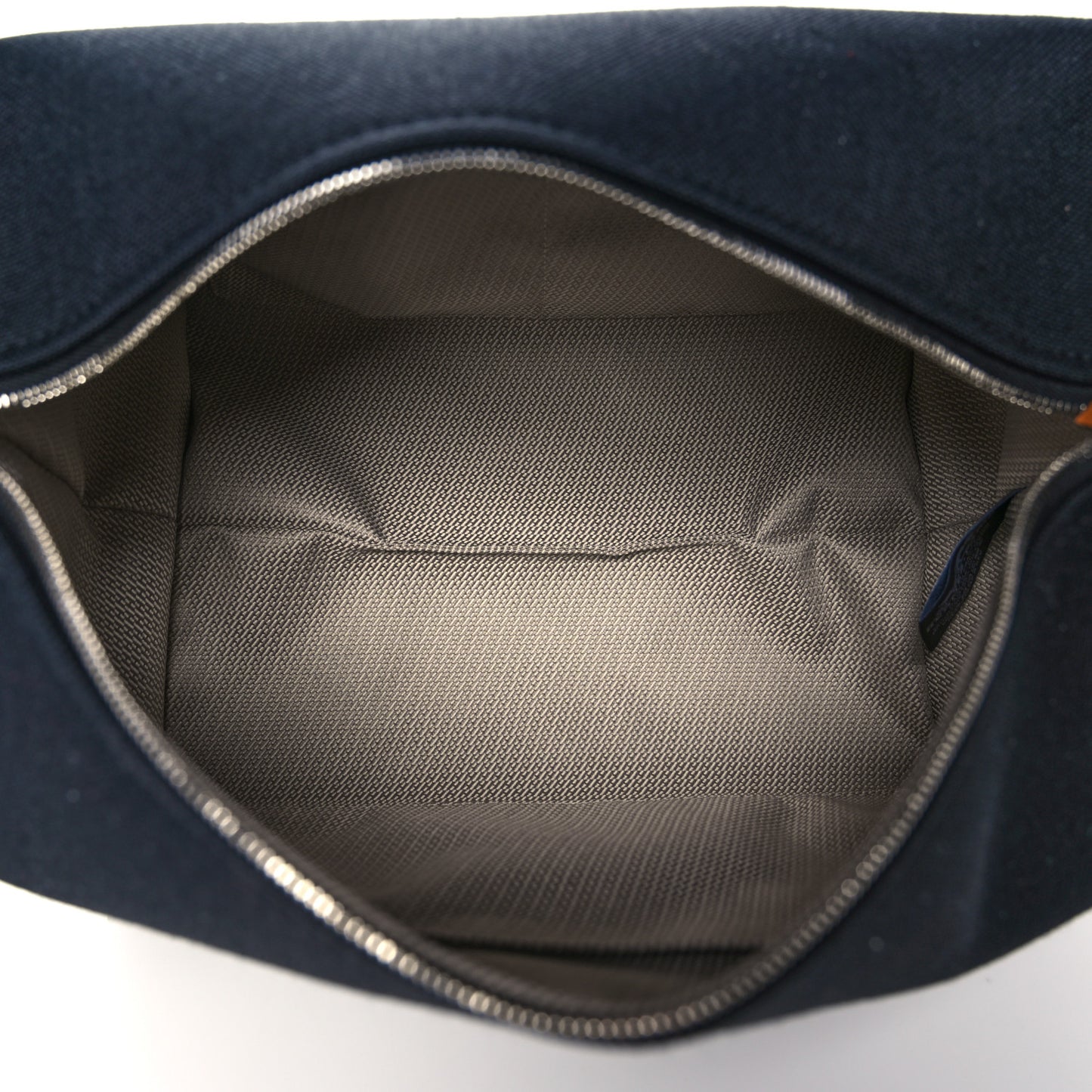 Canvas Large Bride-A-Brac Pouch Bleu Nuit