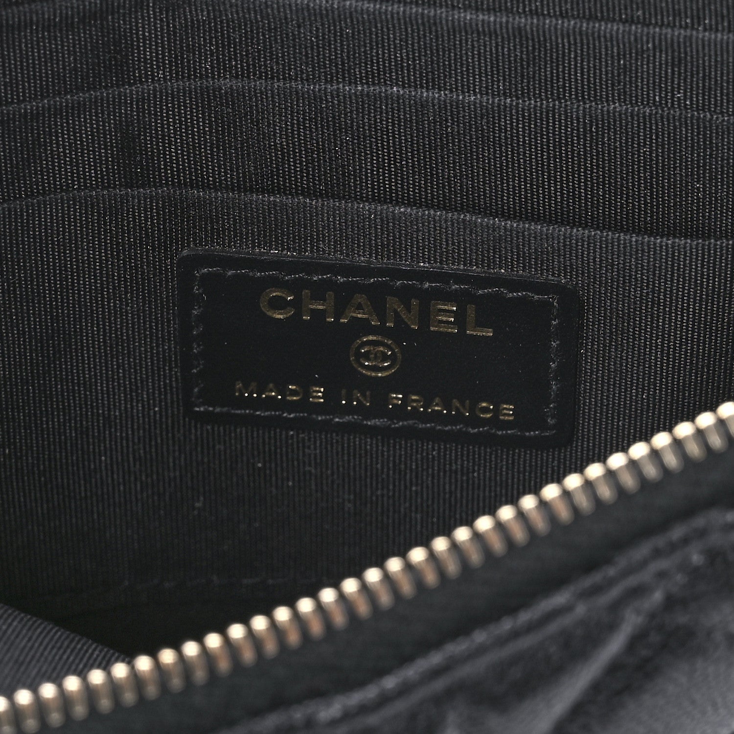 Chanel Caviar Quilted Boy iPhone Pouch Black 5 of 12