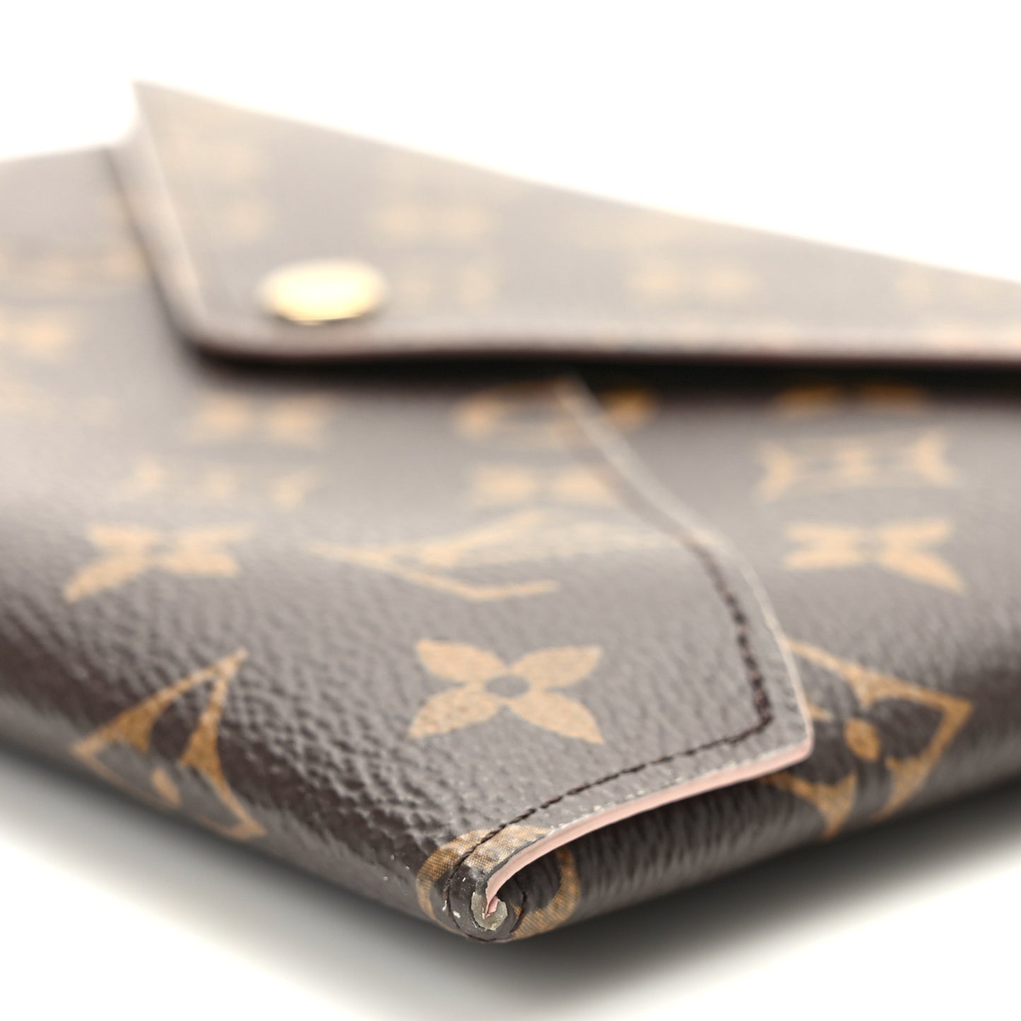 Monogram Large Kirigami Pochette Insert Rose Ballerine