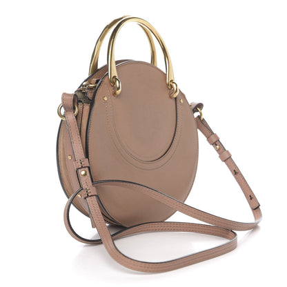 Chloe Calfskin Suede Small Pixie Bag Nougat 2 of 10