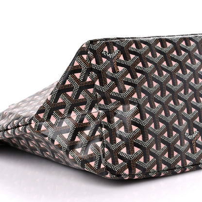 Goyard Goyardine Saint Louis Claire Voie PM Black Pink 8 of 10