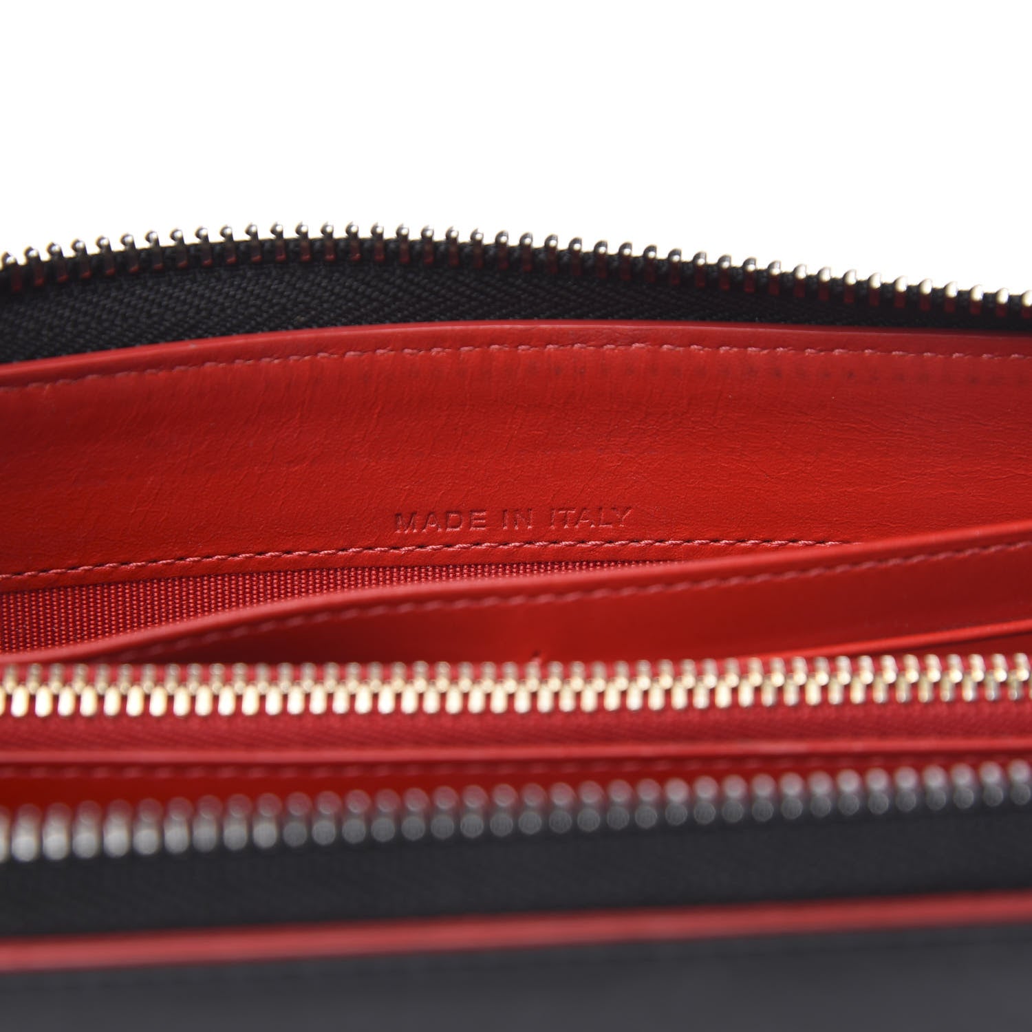 Christian Louboutin Calfskin Panettone Zip Around Wallet Black 7 of 12
