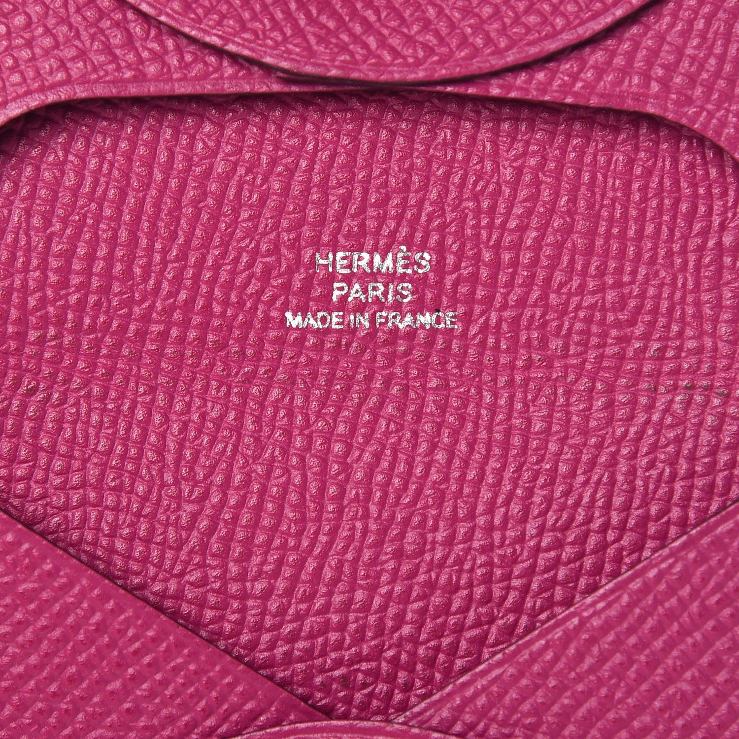 Hermes Epsom Bastia Coin Purse Rose Pourpre 6 of 7