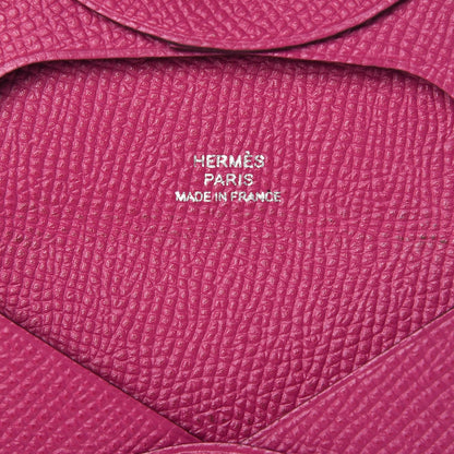 Hermes Epsom Bastia Coin Purse Rose Pourpre 6 of 7