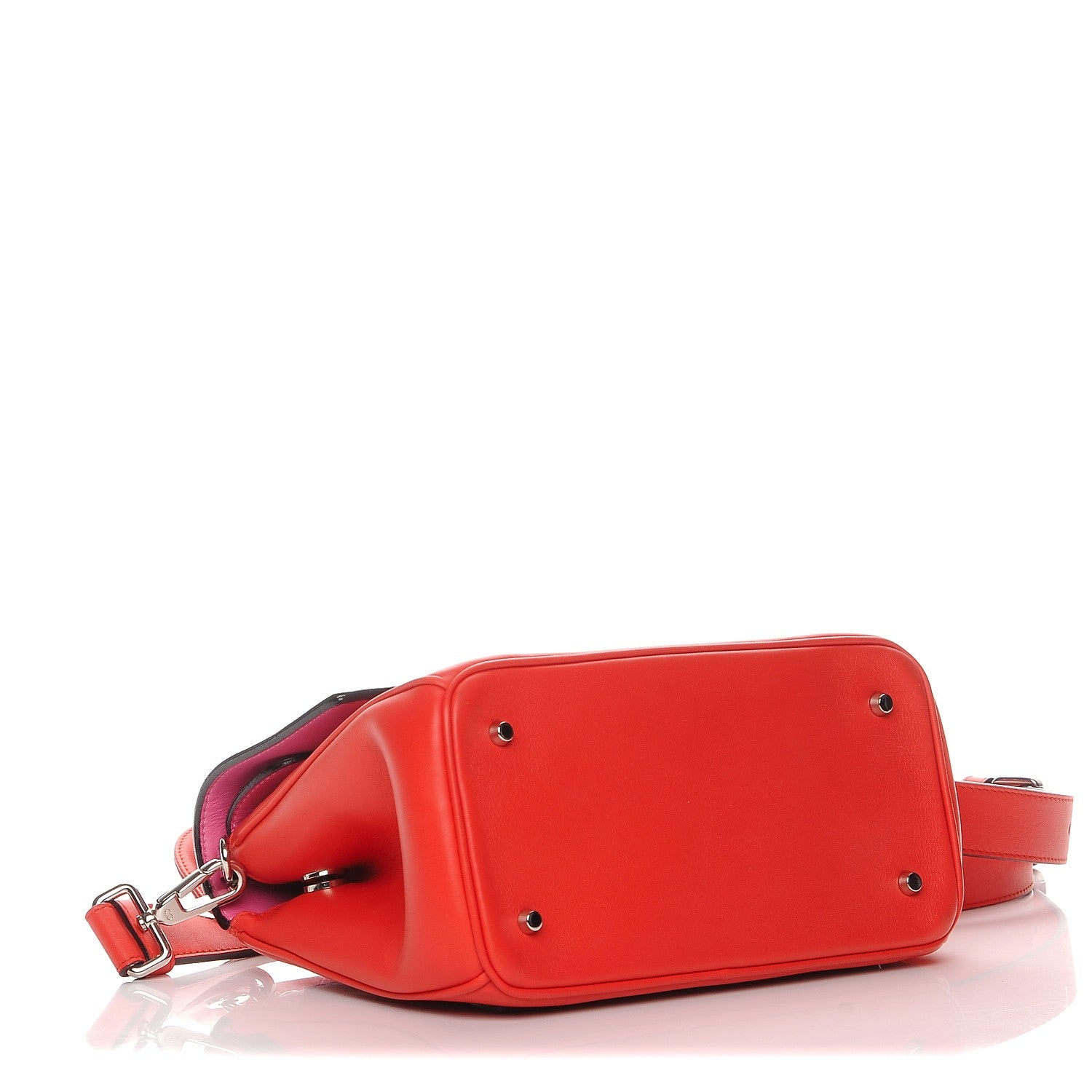 Christian Dior Calfskin Mini Be Dior Flap Coral 4 of 7