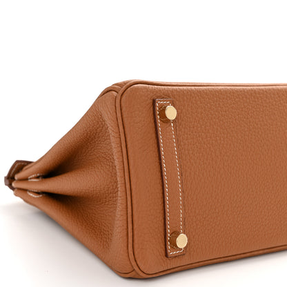 Hermes Togo Birkin 25 Gold 17 of 25