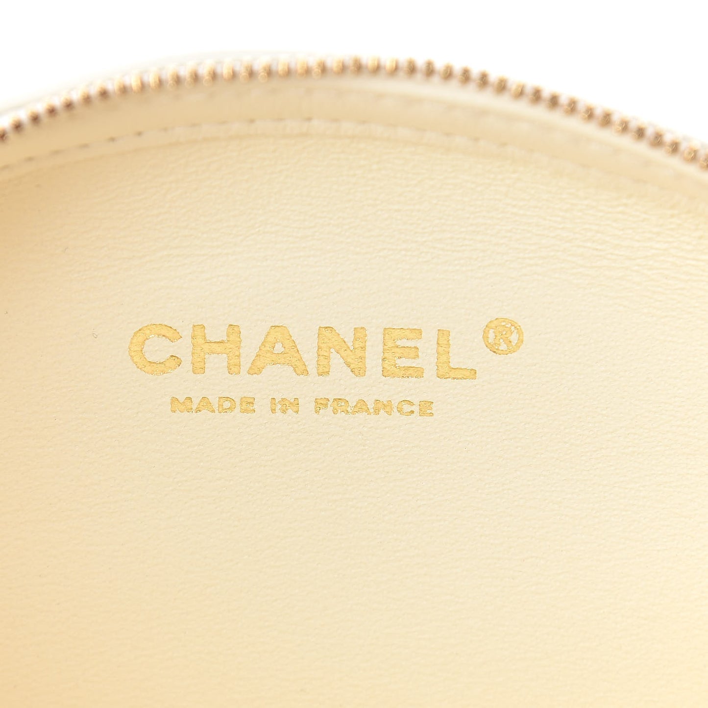 Embroidered Lambskin Chevron Quilted La Pausa Evening Bag White
