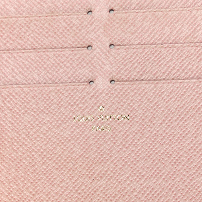 Louis Vuitton Calfskin Felicie Card Holder Insert Rose Ballerine 6 of 6