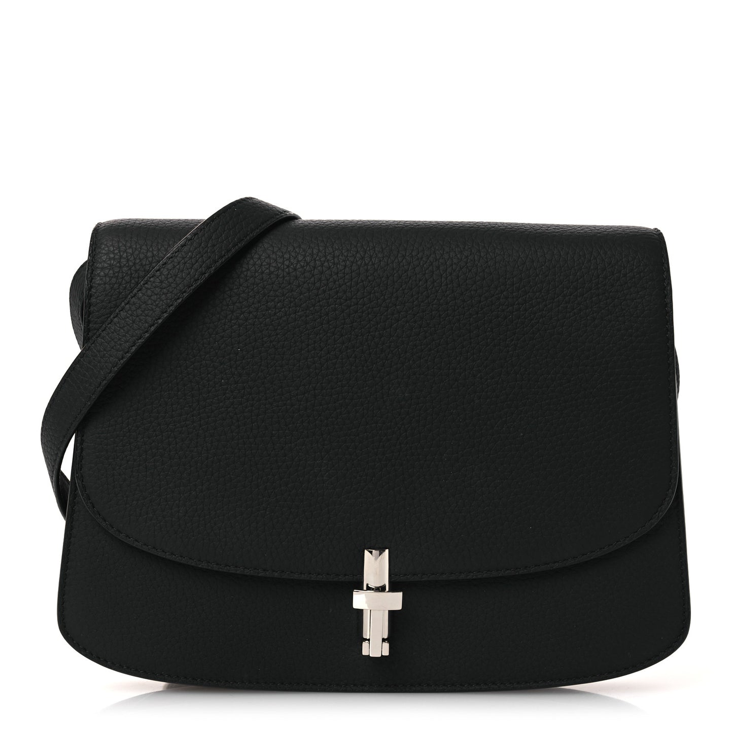 Grained Calfskin The Sofia Crossbody Black