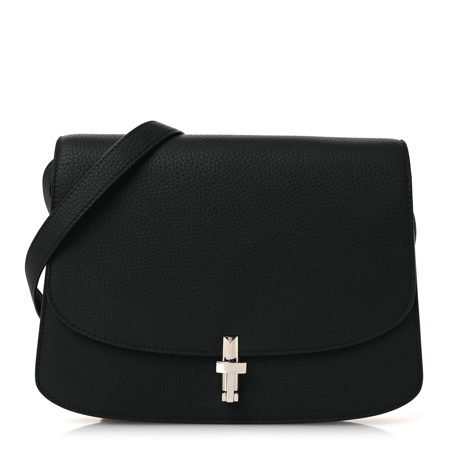 The Row Grained Calfskin The Sofia Crossbody Black 1 of 9