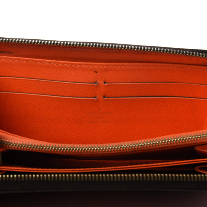 Louis Vuitton Monogram Graffiti Zippy Wallet Orange 9 of 12