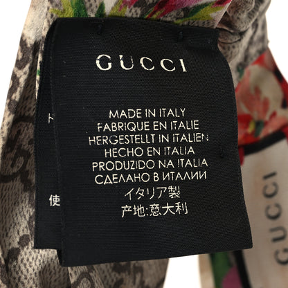 Gucci Silk Monogram Blooms Print Headband Antique Rose 5 of 5