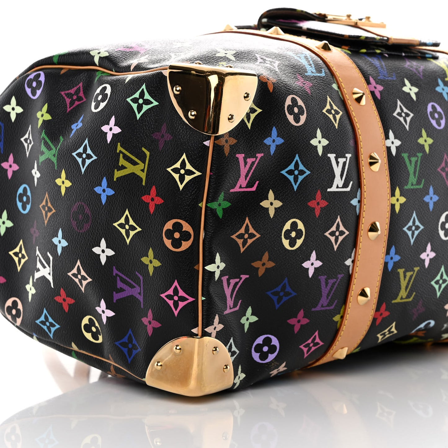 Monogram Multicolor Keepall 45 Black