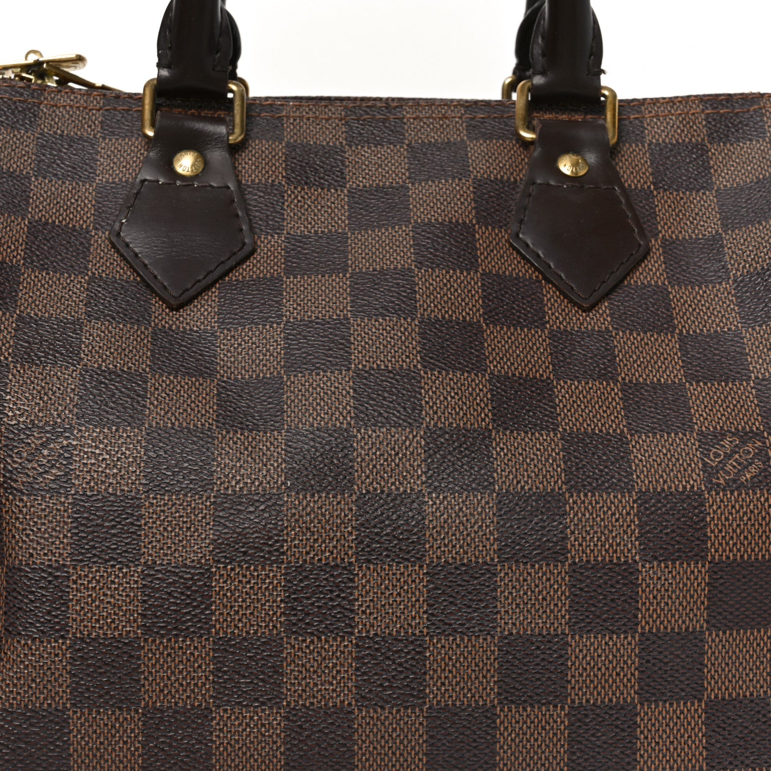 Louis Vuitton Damier Ebene Speedy Bandouliere 25 8 of 10
