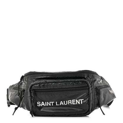 Saint Laurent Nylon Logo Nuxx Body Belt Bag Black 1 of 10