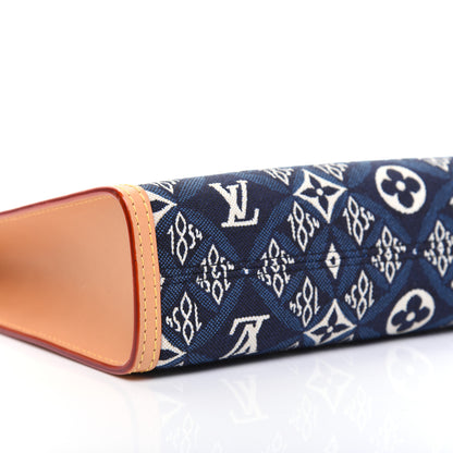 Louis Vuitton Jacquard Since 1854 Toiletry Pouch 26 Blue 6 of 10
