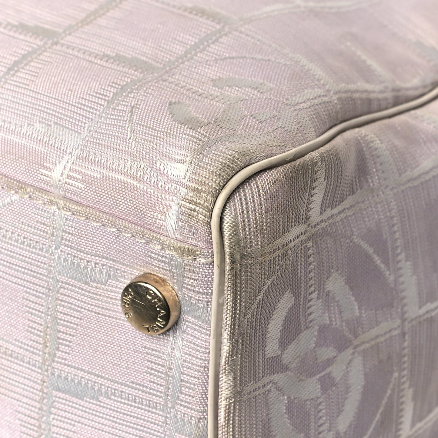 Nylon Travel Shoulder Bag Pink